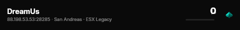 DreamUs live status badge