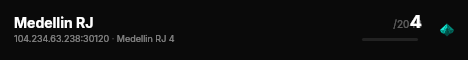 Medellin RJ live status badge