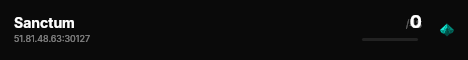 Sanctum live status badge