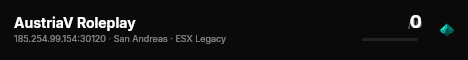 AustriaV Roleplay live status badge