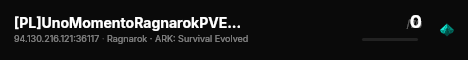 [PL]UnoMomentoRagnarokPVE[S+/Cross] - (v358.24) live status badge