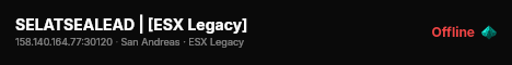 SELATSEALEAD | [ESX Legacy] live status badge