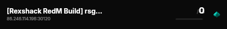 [Rexshack RedM Build] rsg_redm live status badge