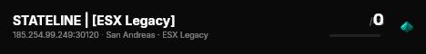 STATELINE | [ESX Legacy] live status badge