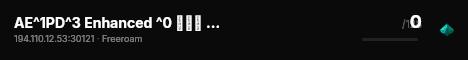 AE^1PD^3 Enhanced ^0 مود الشرطة live status badge