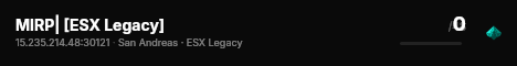 MIRP| [ESX Legacy] live status badge
