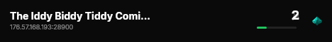 The Iddy Biddy Tiddy Comiddy (.Y.) live status badge