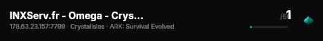 INXServ.fr - Omega - Crystal - (v358.24) live status badge