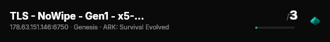 TLS - NoWipe - Gen1 - x5-x10 - Mods - (v358.24) live status badge