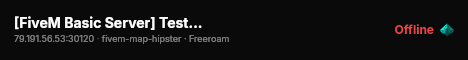 [FiveM Basic Server] Testing Loot live status badge