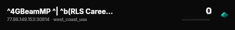 ^4GBeamMP ^| ^b(RLS Career Overhaul) live status badge