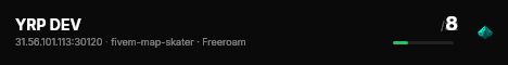 YRP DEV live status badge