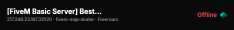 [FiveM Basic Server] Best Friends ig live status badge