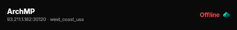 ArchMP live status badge