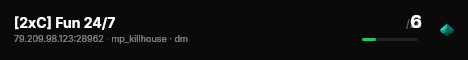 [2xC] Fun 24/7 live status badge
