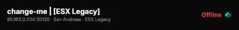 change-me | [ESX Legacy] live status badge