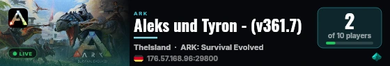 Aleks und Tyron - (v361.7) live status badge
