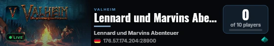 Lennard und Marvins Abenteuer live status badge