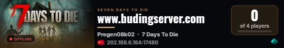 www.budingserver.com live status badge