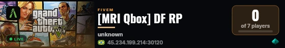 [MRI Qbox] DF RP live status badge