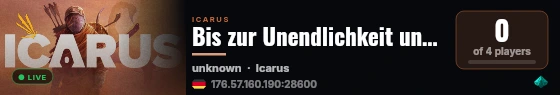 Bis zur Unendlichkeit und noch viel weiter live status badge