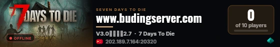 www.budingserver.com live status badge