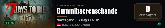 Gummibaerenschande live status badge