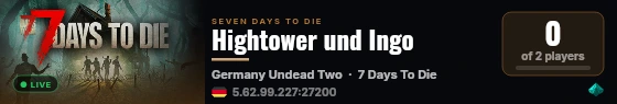 Hightower und Ingo live status badge