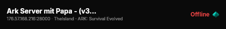 Ark Server mit Papa - (v361.7) live status badge