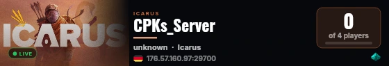 CPKs_Server live status badge