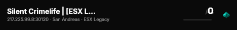 Silent Crimelife | [ESX Legacy] live status badge