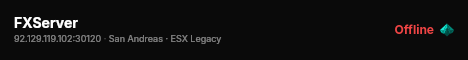 FXServer live status badge