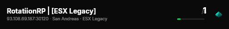 RotatiionRP | [ESX Legacy] live status badge