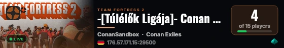 -[Túlélők Ligája]- Conan Exiles © - Magyar [HUN] live status badge