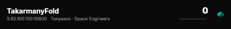 TakarmanyFold live status badge