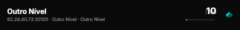 Outro Nível live status badge