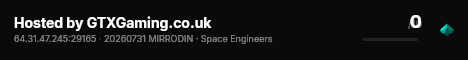 Hosted by GTXGaming.co.uk live status badge