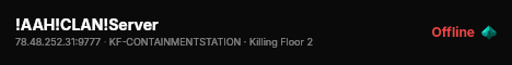 !AAH!CLAN!Server live status badge