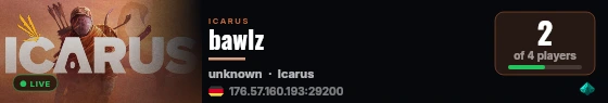 bawlz live status badge