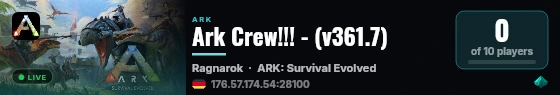 Ark mit der Crew von Leon - (v361.7) live status badge