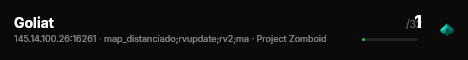 Goliat live status badge