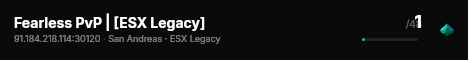 Fearless PvP | [ESX Legacy] live status badge