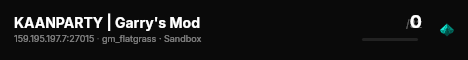 KAANPARTY | Garry's Mod live status badge