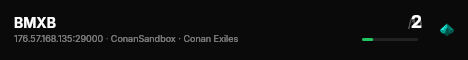 BMXB live status badge