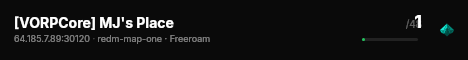 [VORPCore] MJ's Place live status badge