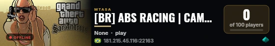 [BR] ABS RACING | CAMPEONATO/RANKED | discord.gg/4WXAY5vsgZ live status badge