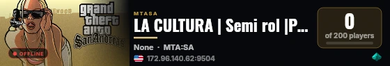 LA CULTURA | Semi rol |Policias | Samu live status badge