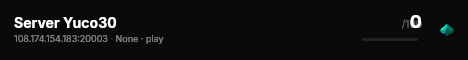 Server Yuco30 live status badge