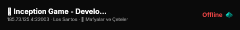 █ Inception Game - Development Server live status badge