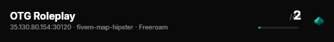 OTG Roleplay live status badge
